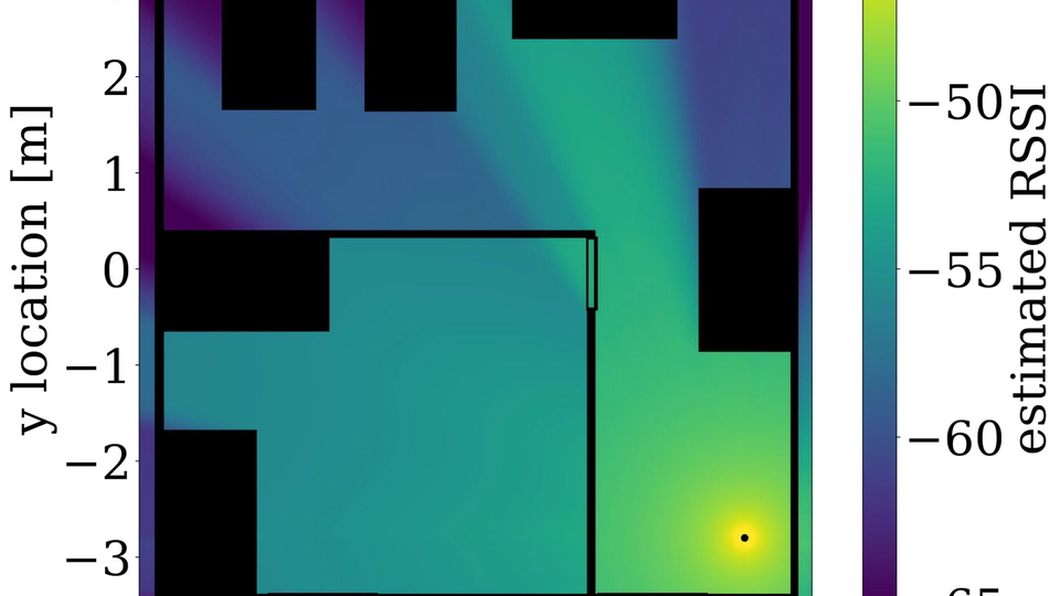 Physics-informed neural networks for pathloss prediction